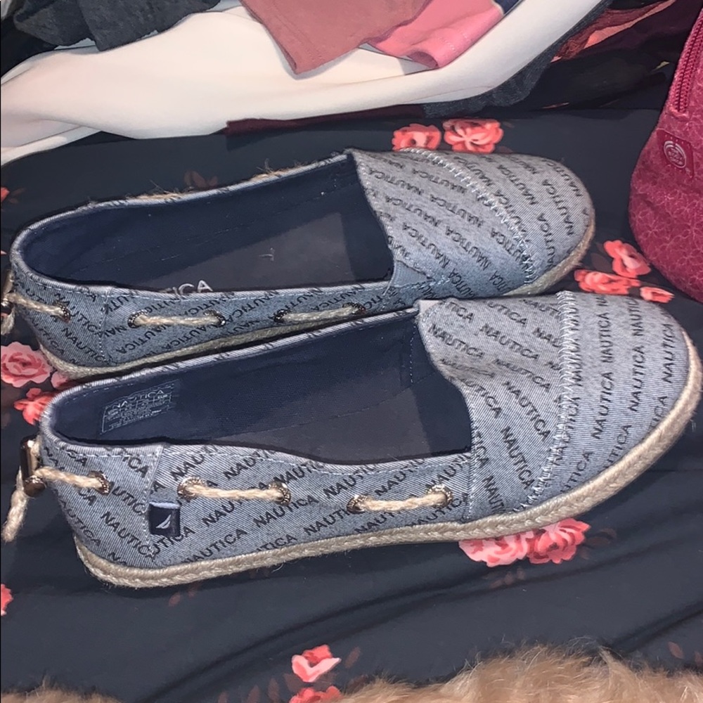 Nautical summer shoes